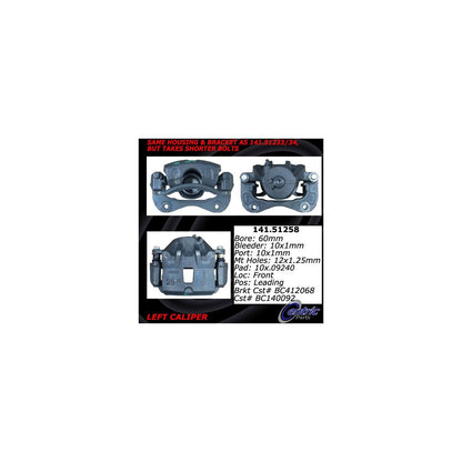 Centric Parts Semi-Loaded Brake Caliper 141.51258