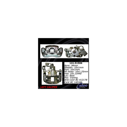 Centric Parts Semi-Loaded Brake Caliper 141.51506