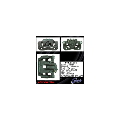 Centric Parts Disc Brake Caliper Semi-Loaded for 141.51616