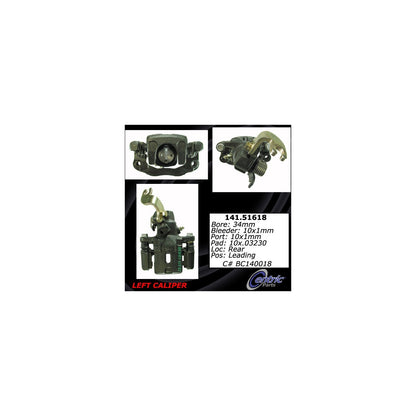 Stoptech Centric Semi-Loaded Brake Caliper - Rear Left 141.51618