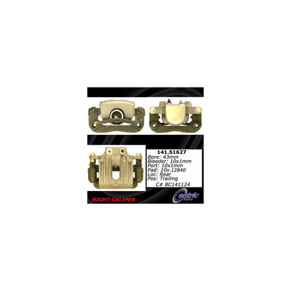 Centric Parts Semi-Loaded Brake Caliper 141.51627