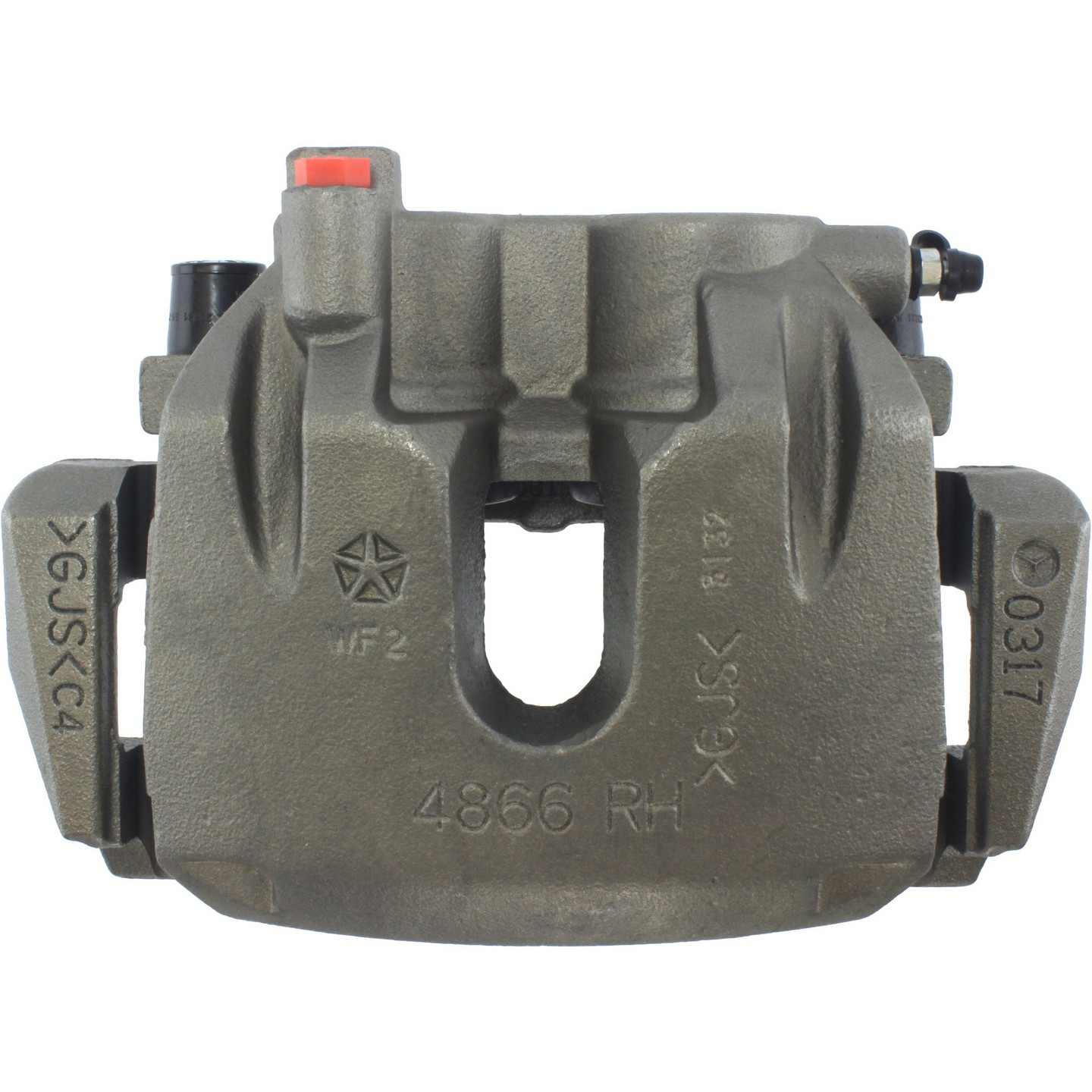 Centric Parts Disc Brake Caliper Semi-Loaded with New Phenolic Pistons for 2011-2022 Dodge Durango Jeep Grand Cherokee 141.58011
