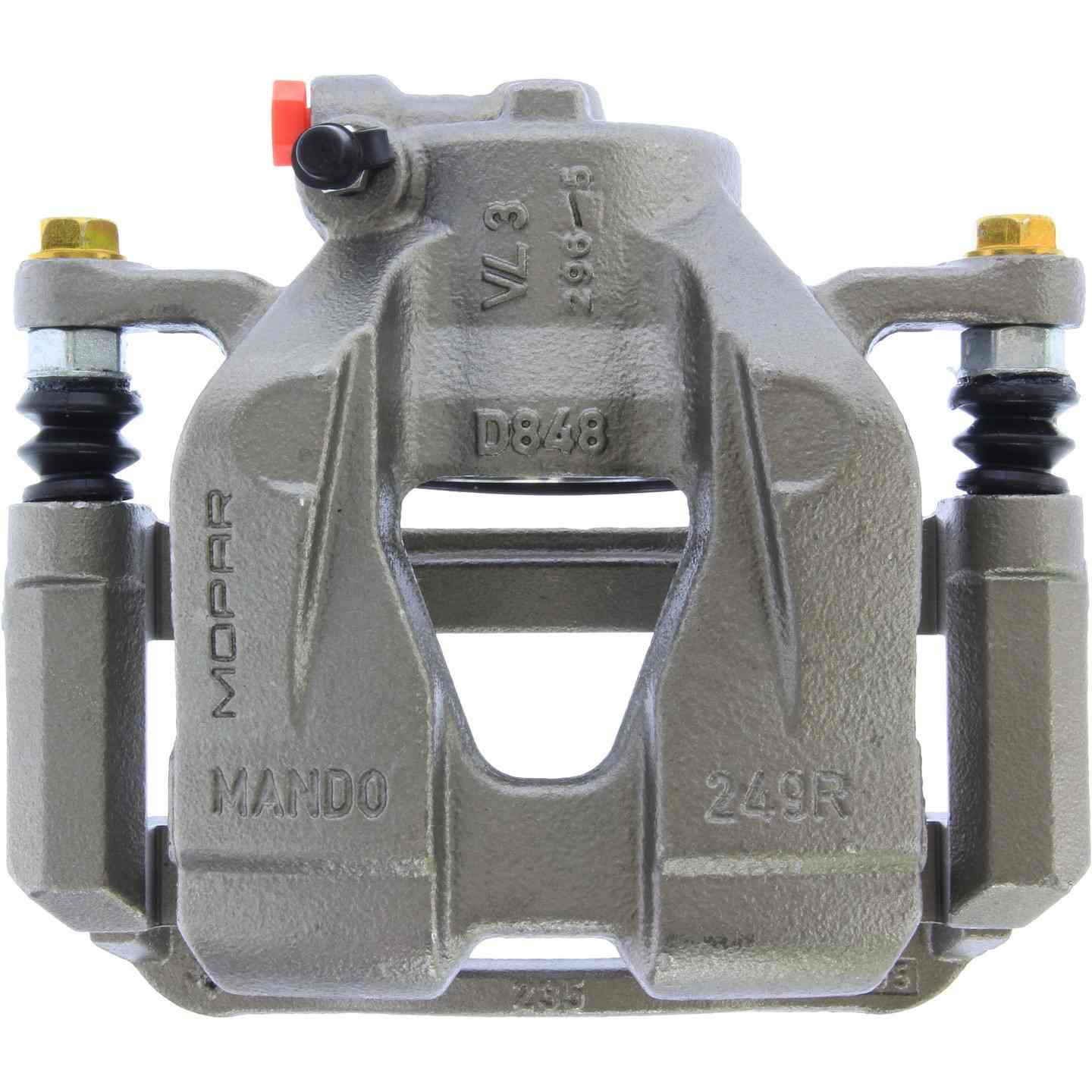 Centric Parts Disc Brake Caliper Semi-Loaded with anti-corrosion finish for 2016-2018 Fiat 500X, 2017-2022 Jeep Compass, 2015-2018 Renegade 141.58025