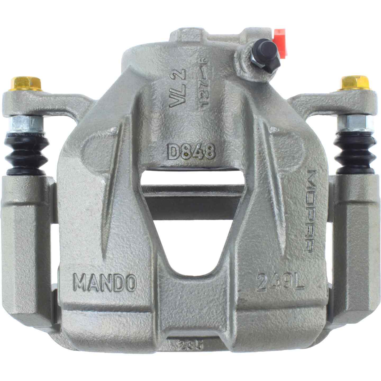 Centric Parts Disc Brake Caliper Semi-Loaded with Anti-Corrosion Finish for 2018-2016 Fiat 500X Jeep Compass 2022-2017 Renegade 141.58026