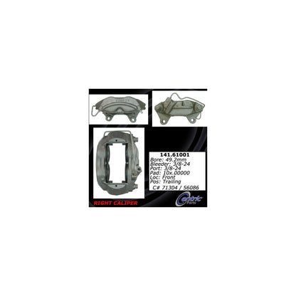 Centric Parts Semi-Loaded Brake Caliper 141.61001