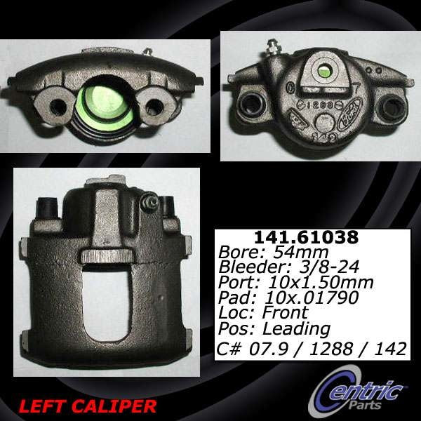 Stoptech Centric Semi-Loaded Brake Caliper - Front Right 141.61037