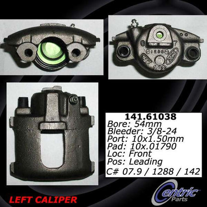 Stoptech Centric Semi-Loaded Brake Caliper - Front Right 141.61037