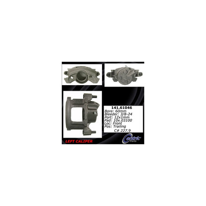 Stoptech Centric Semi-Loaded Brake Caliper - Front Left 141.61046