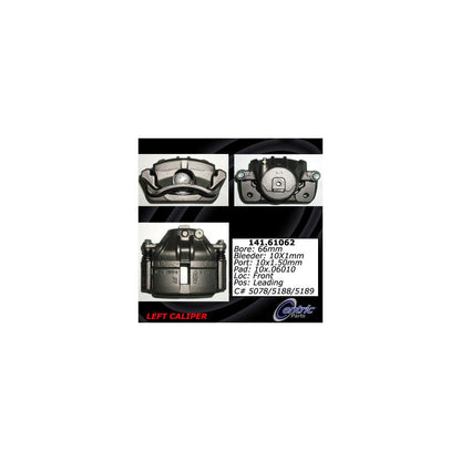 Stoptech Centric Semi-Loaded Brake Caliper - Front Left 141.61062