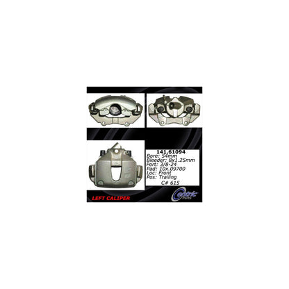 Stoptech Centric 02-04 Ford Focus SVT Hatchback Front Left Semi-Loaded Caliper 141.61094