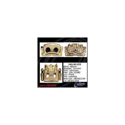 StopTech Semi-Loaded Brake Caliper with New Phenolic Pistons 141.61122