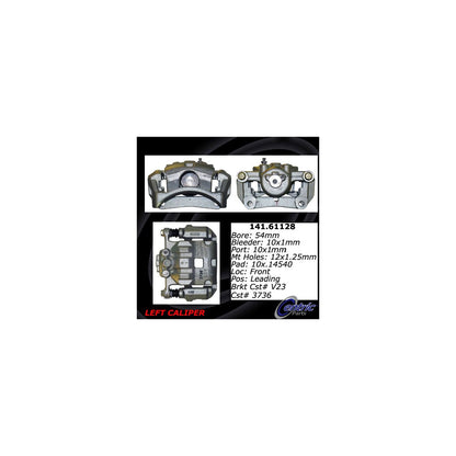 Centric Parts Semi-Loaded Brake Caliper 141.61128