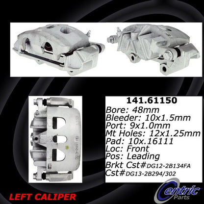 Centric Parts Disc Brake Caliper with anti-corrosion finish