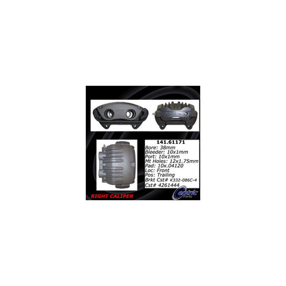 Stoptech Centric Semi-Loaded Caliper 141.61171