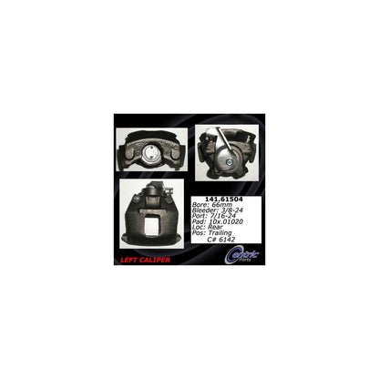 Stoptech Centric Semi-Loaded Brake Caliper - Rear Left 141.61504