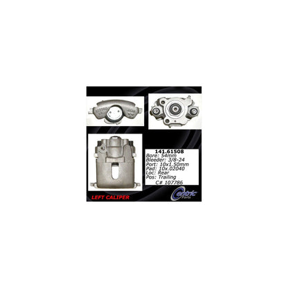 Stoptech Centric Semi-Loaded Brake Caliper - Rear Left 141.61508