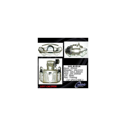 Centric Parts Semi-Loaded Brake Caliper 141.61514