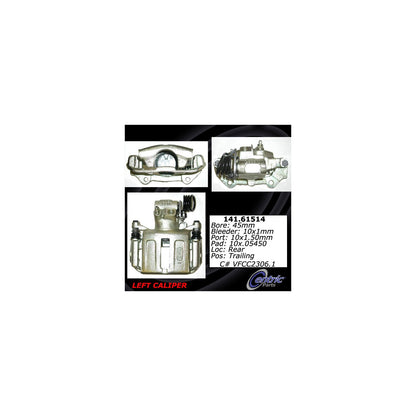 Centric Parts Semi-Loaded Brake Caliper 141.61514