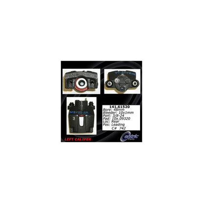 Centric Parts Semi-Loaded Brake Caliper with New Phenolic Pistons 141.61520