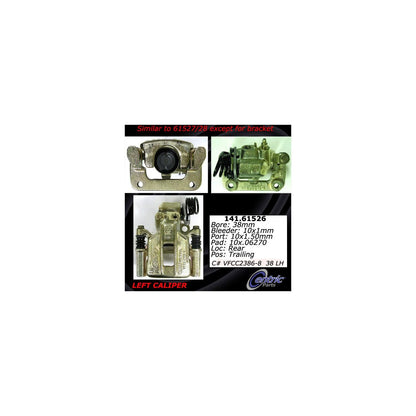 Centric Parts Disc Brake Caliper Semi-Loaded for 141.61526