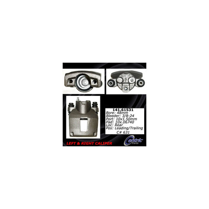 Centric Parts Semi-Loaded Brake Caliper 141.61531