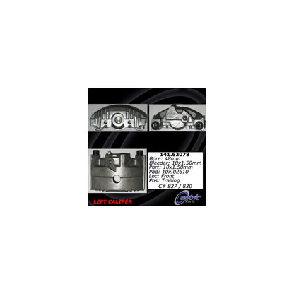 Stoptech Centric Semi-Loaded Brake Caliper - Front Left 141.62078