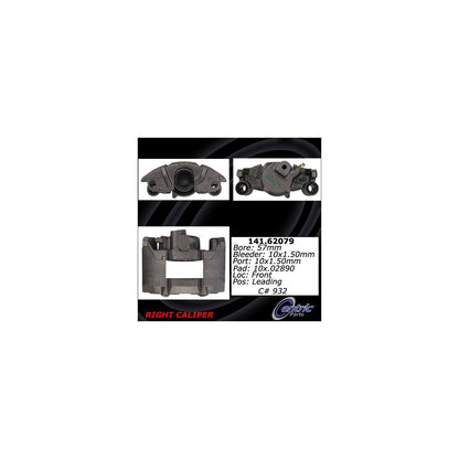 Centric Parts Semi-Loaded Brake Caliper 141.62079