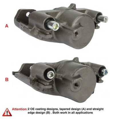 Centric Parts Disc Brake Caliper Semi-Loaded with anti-corrosion finish for 1993-1992 Buick LeSabre, Park Avenue, Riviera