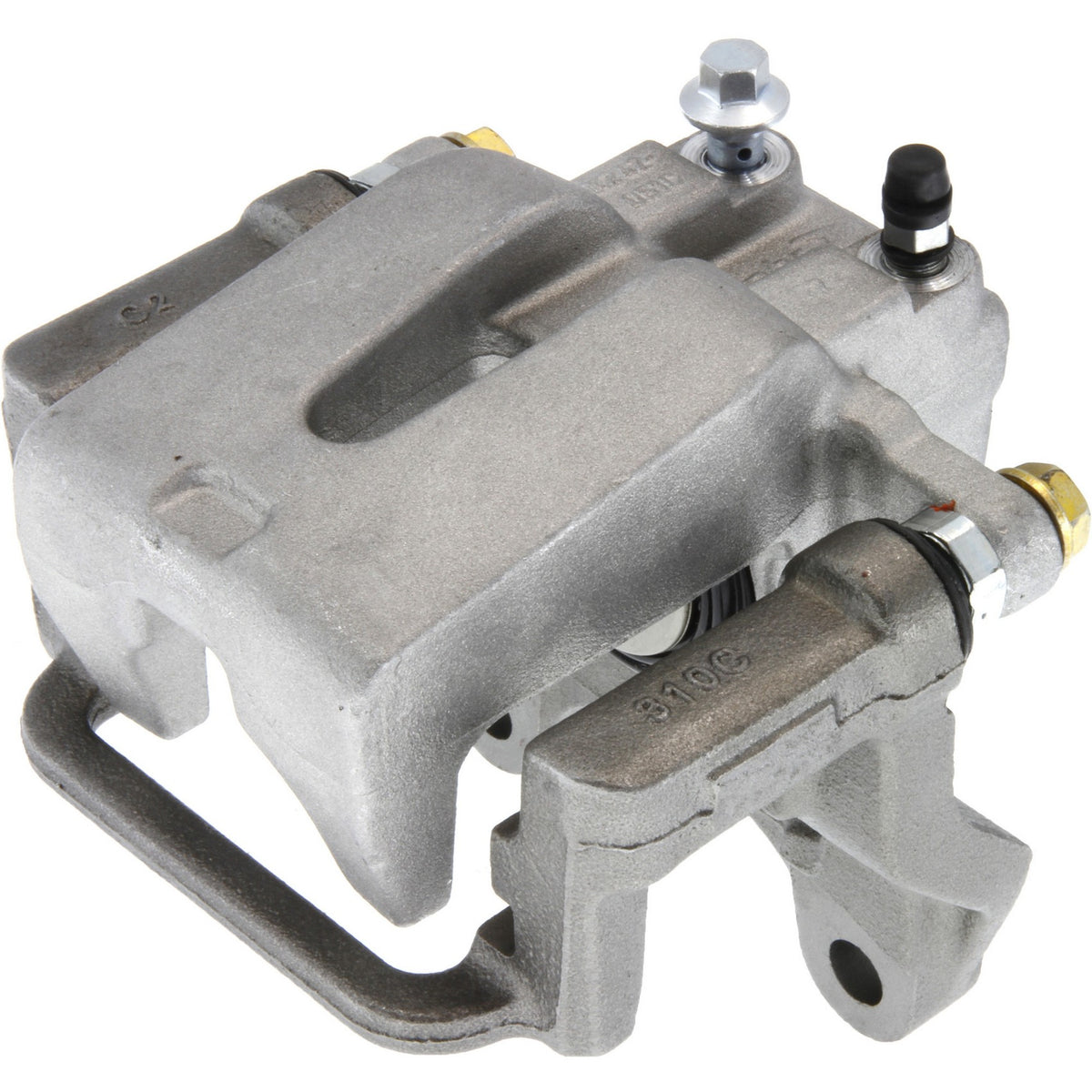 Centric Parts Disc Brake Caliper Semi-Loaded with New Phenolic Pistons for 2006-2014 Dodge Charger 141.63536