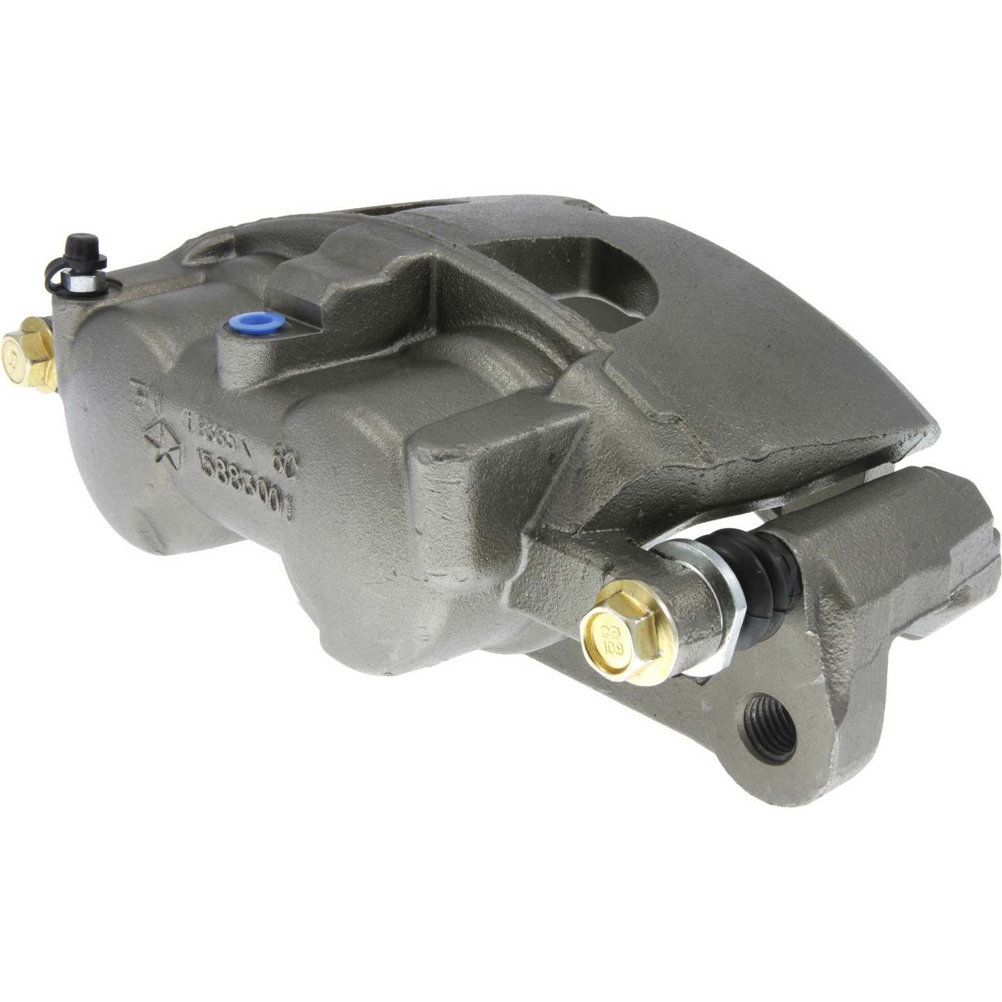 Centric Parts Disc Brake Caliper Semi-Loaded with New Phenolic Pistons for 2010-2011 Dodge Ram 2500/3500/4000 141.67061