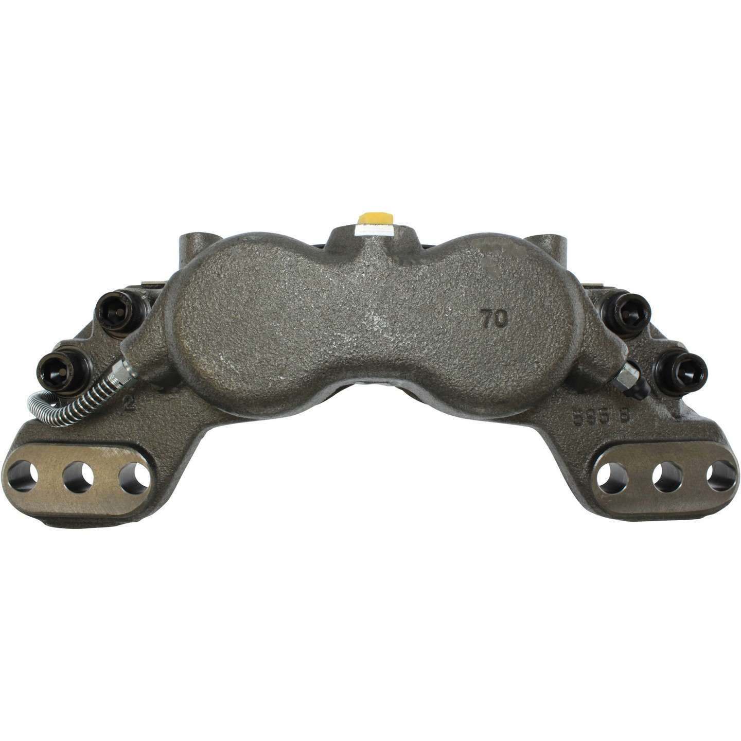 Centric Parts Disc Brake Caliper Semi-Loaded with New Phenolic Pistons for 2009-2013 Ford F650/F750 141.83009