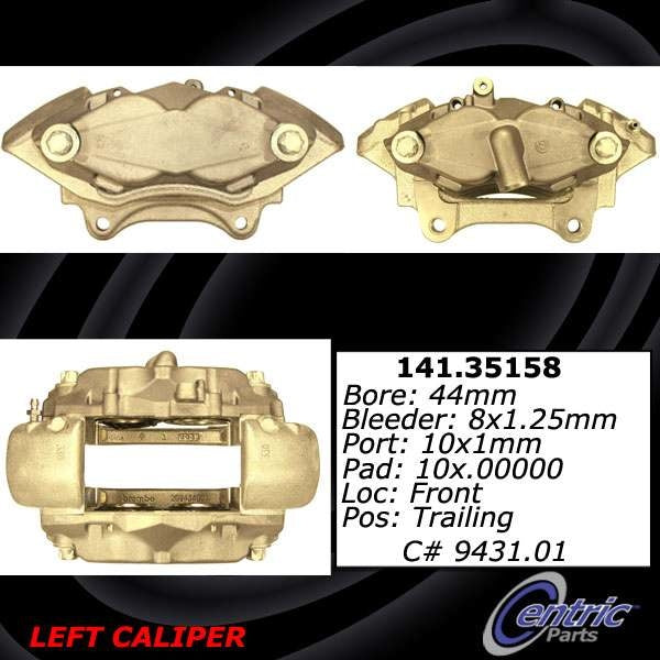 Centric Parts Disc Brake Caliper 142.35157