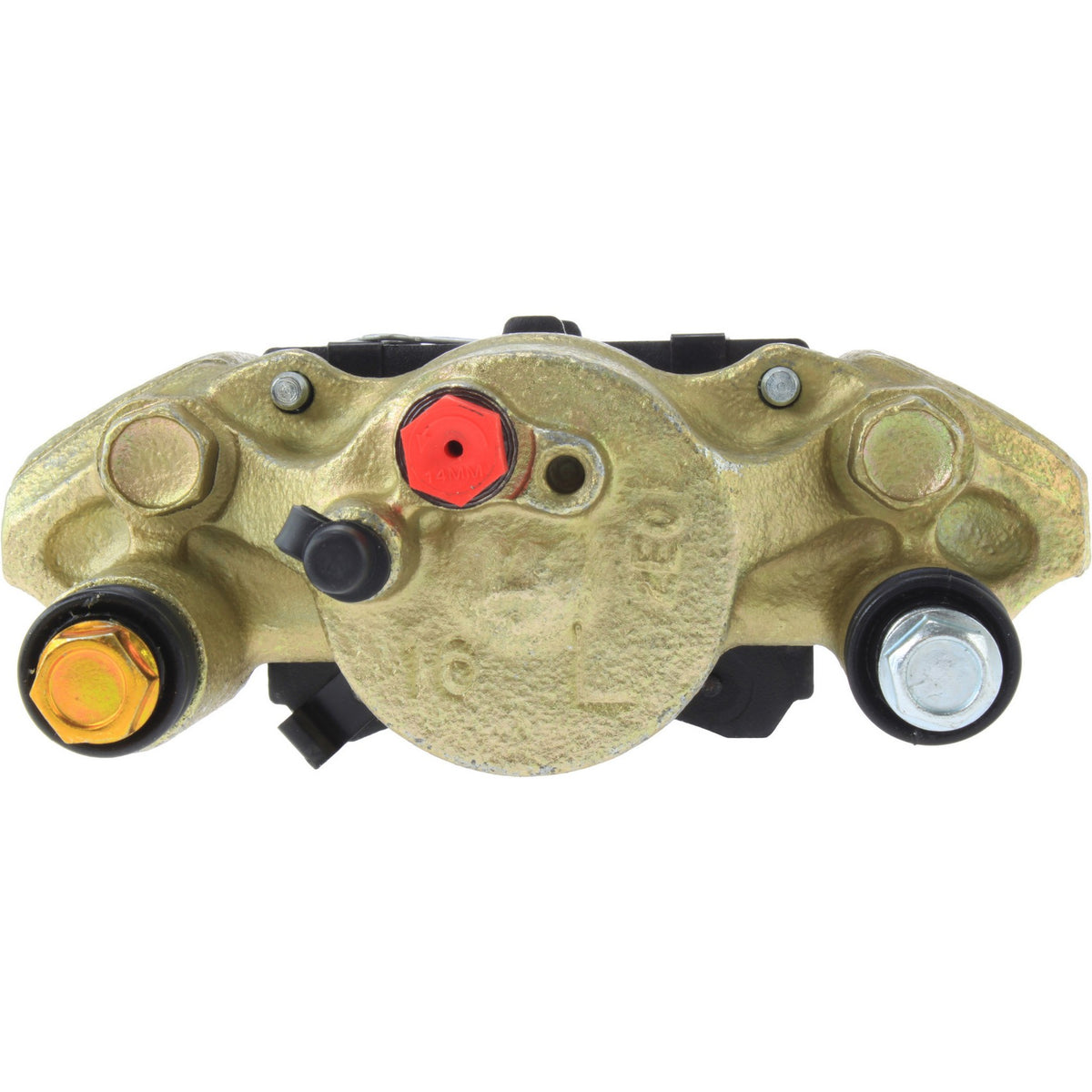 Centric Parts Disc Brake Caliper Posi Quiet Loaded for 1991-2003 Ford Escort, 1992-1996 Mazda MX‑3, 1990-1998 Protege, 1990-1999 Mercury Tracer 142.45058