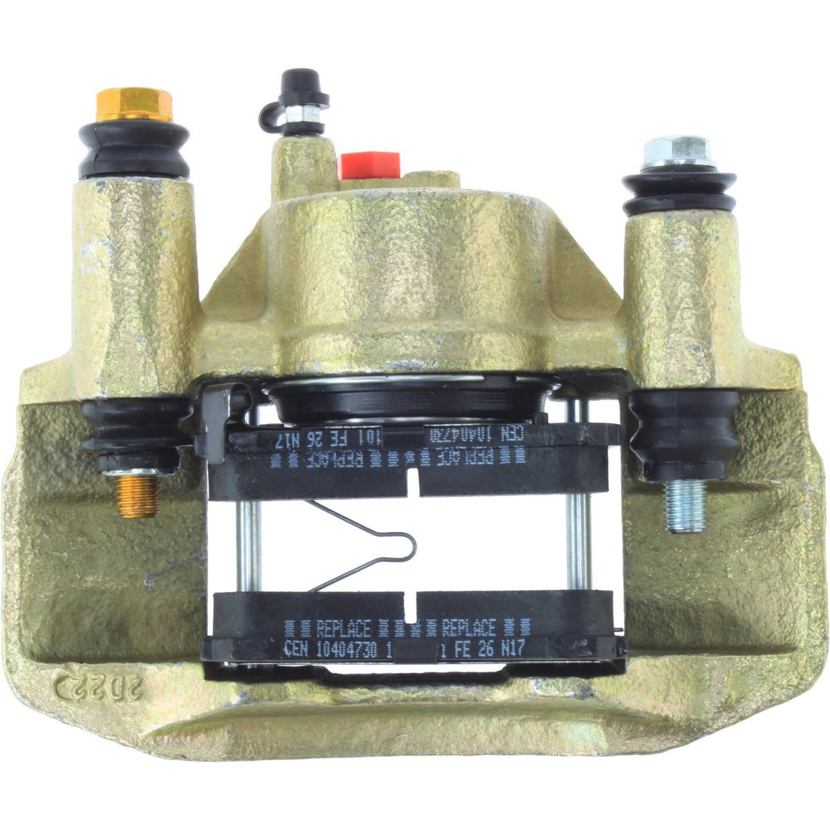 Centric Parts Disc Brake Caliper Posi Quiet Loaded for 1991-2003 Ford Escort, 1992-1996 Mazda MX‑3, 1990-1998 Protege, 1990-1999 Mercury Tracer 142.45058