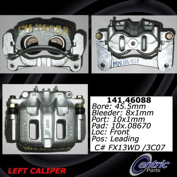 Centric Parts Disc Brake Caliper 142.46087