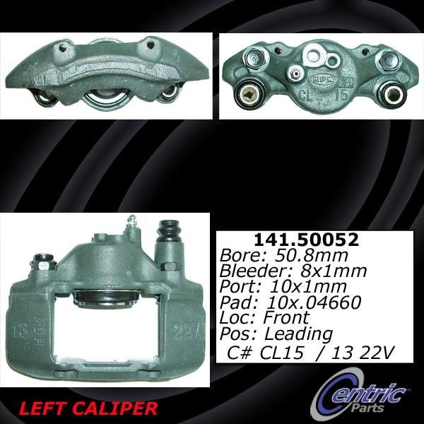 Centric Parts Disc Brake Caliper 142.50052