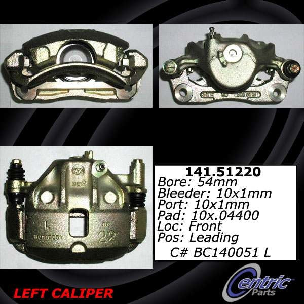 Centric Parts Disc Brake Caliper 142.51219