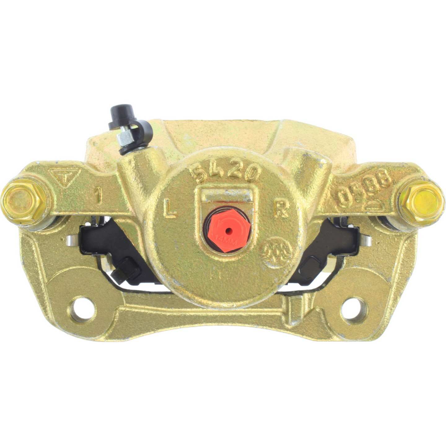 Centric Parts Disc Brake Caliper Posi Quiet Loaded for 2005-2010 Chevrolet Cobalt, Pontiac G4, G5, Pursuit, Saturn Ion