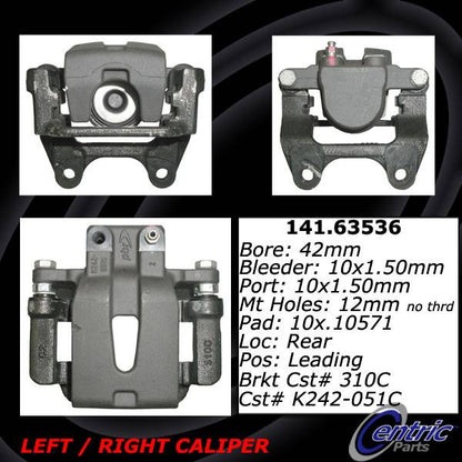 Centric Parts Disc Brake Caliper 142.63536