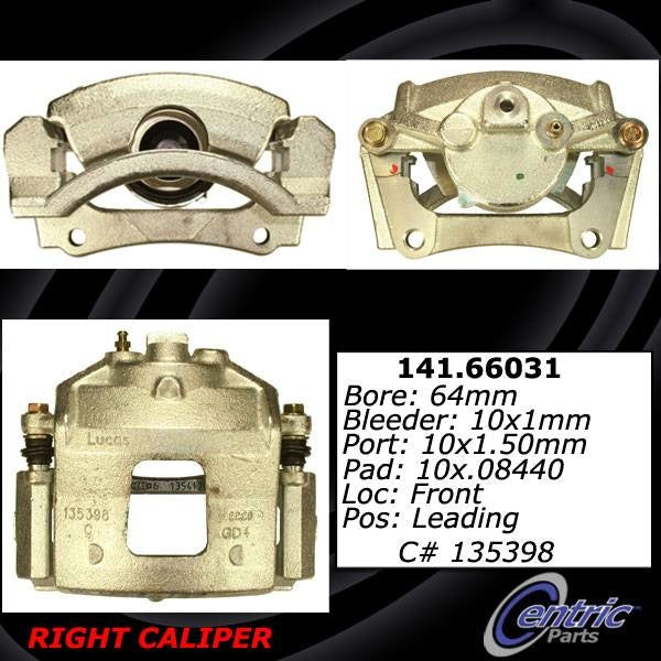 Centric Parts Disc Brake Caliper 142.66031
