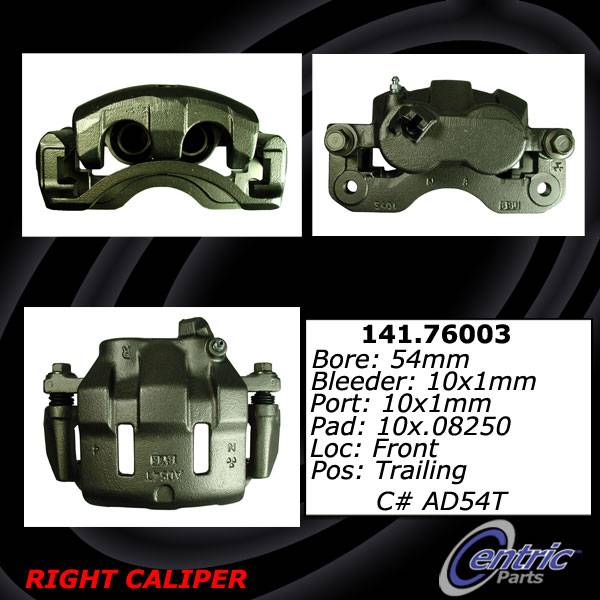 Centric Parts Disc Brake Caliper 142.76003