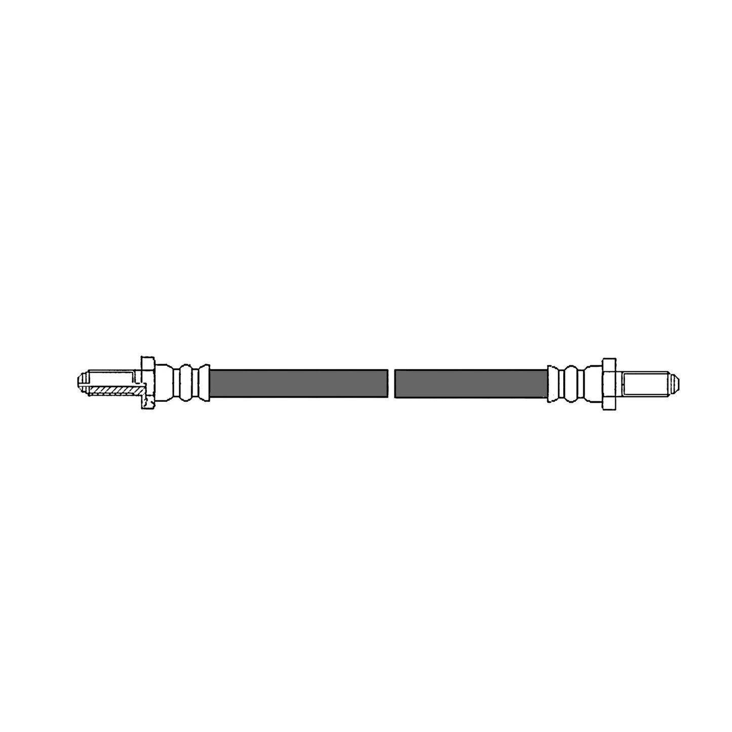 Centric Parts Brake Hydraulic Hose 150.02110