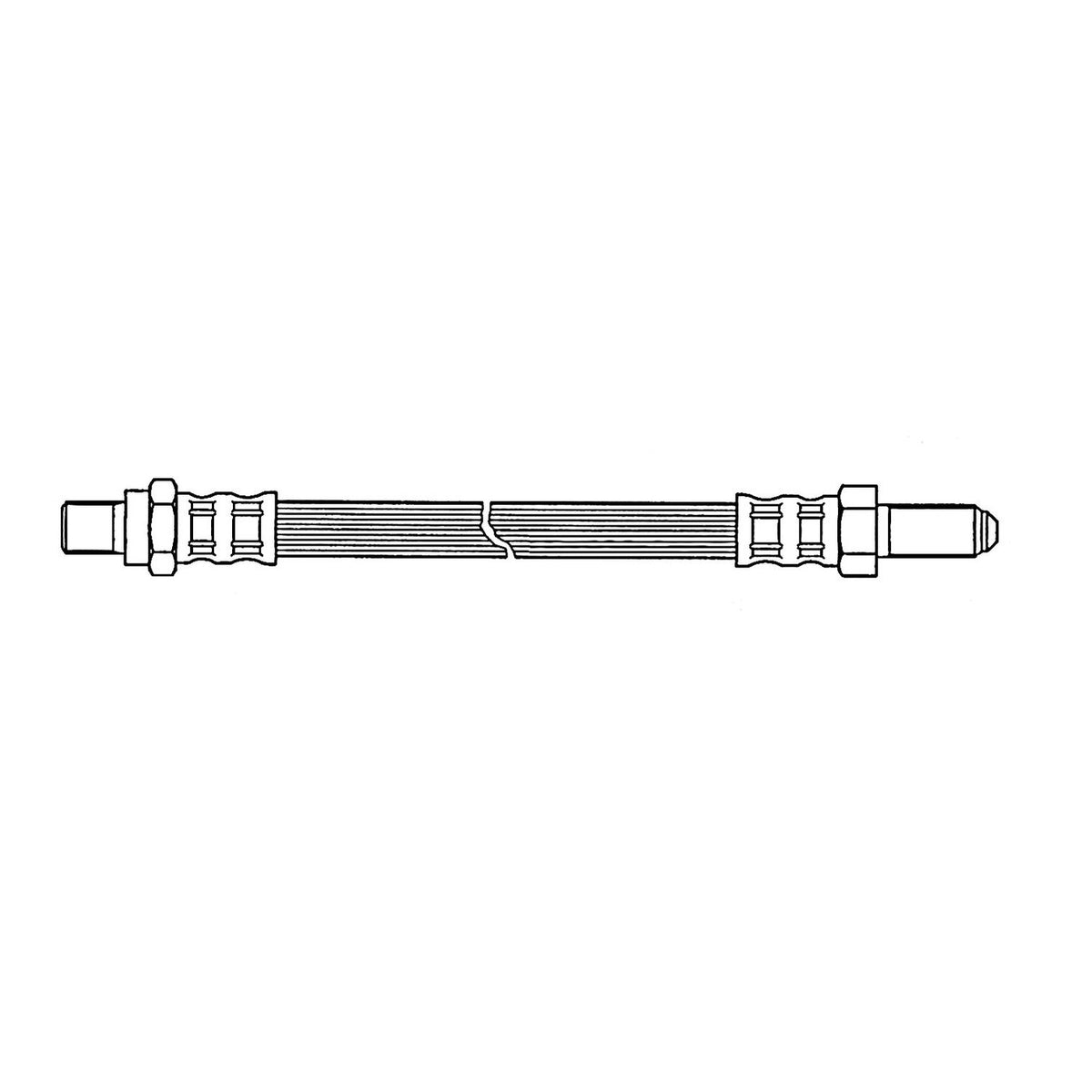 Stoptech Centric Brake Hose - Rear 150.02300