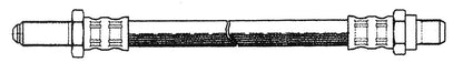 Centric Parts Brake Hydraulic Hose for Alfa Romeo Alfetta 1975-1979 150.02310