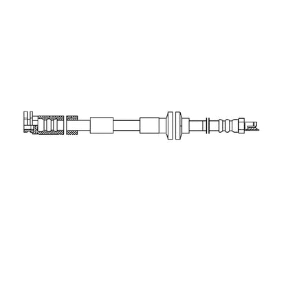 Centric Parts Brake Hose 150.04003