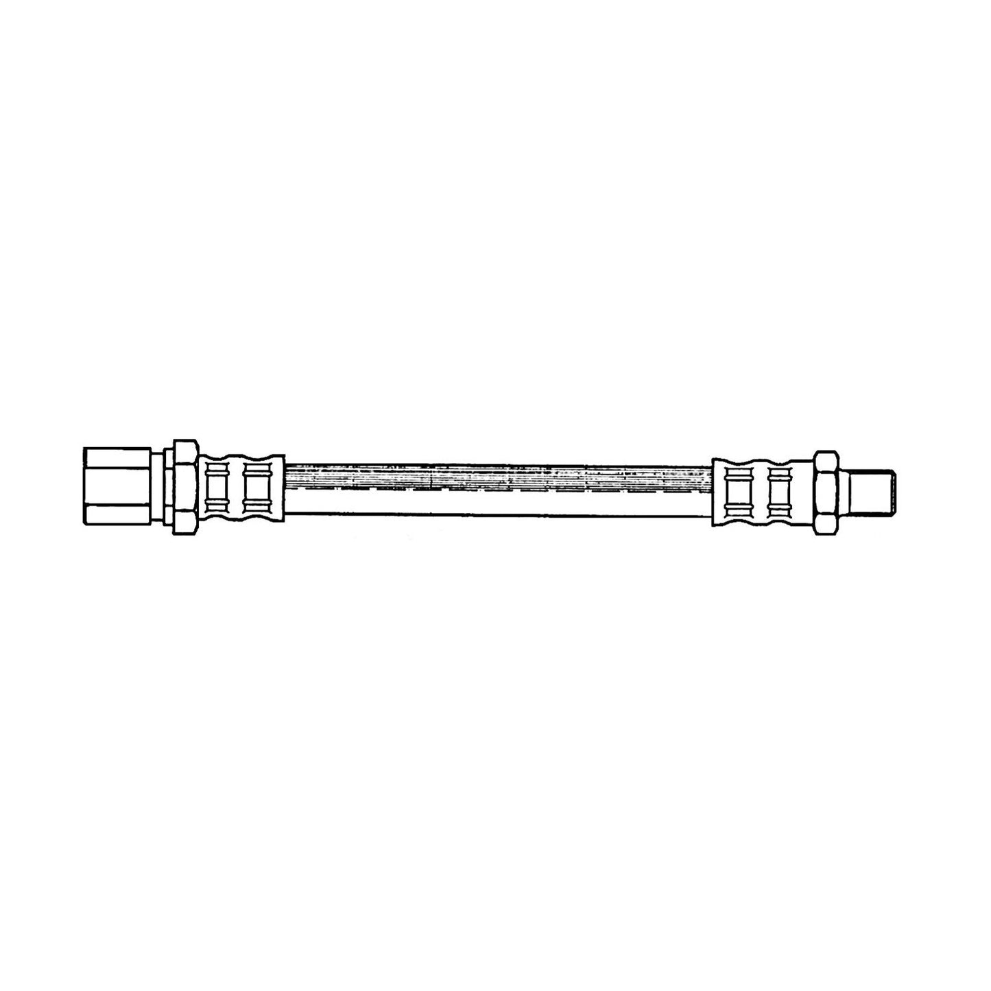 Centric Parts Brake Hose 150.04300