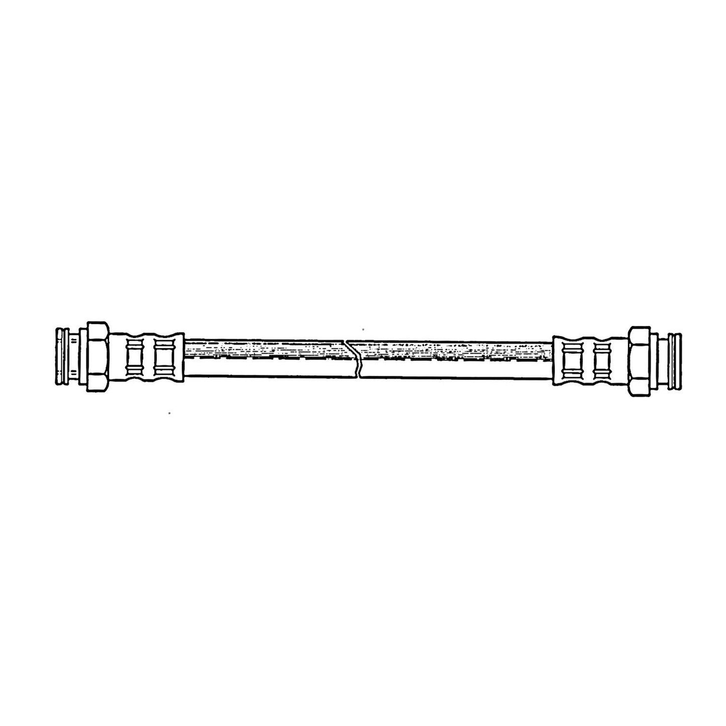 Centric Parts Brake Hydraulic Hose 150.10304