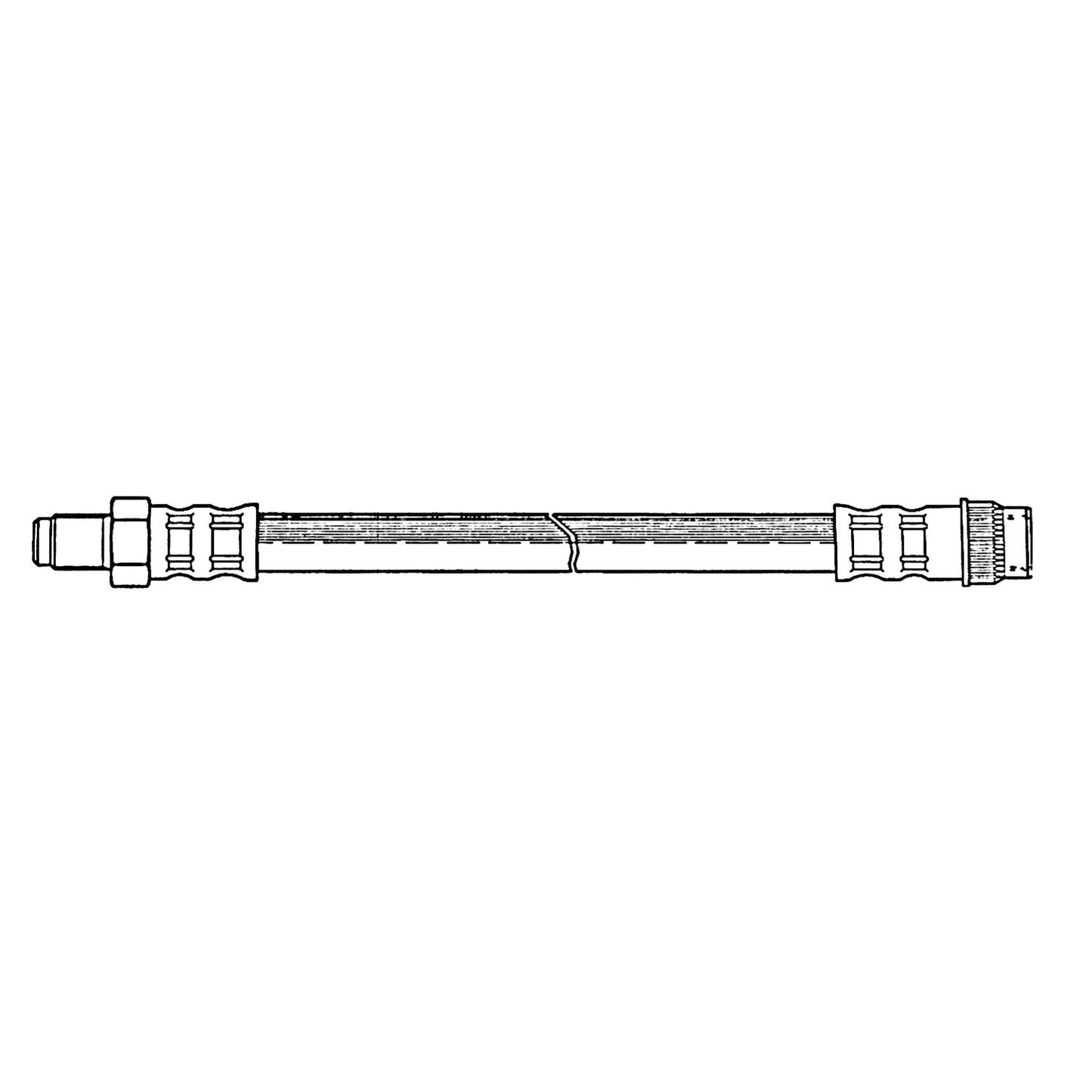 Centric Parts Brake Hose 150.10305