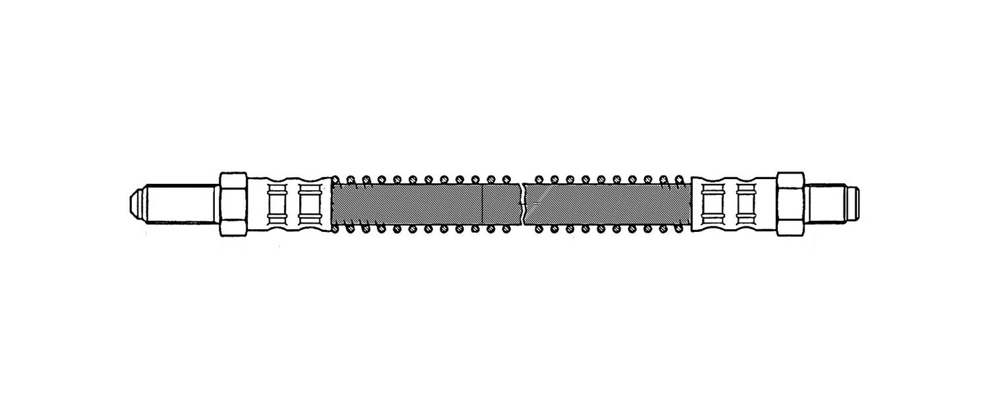Centric Parts Brake Hose 150.20007
