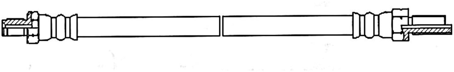 Centric Parts Brake Hose 150.20008